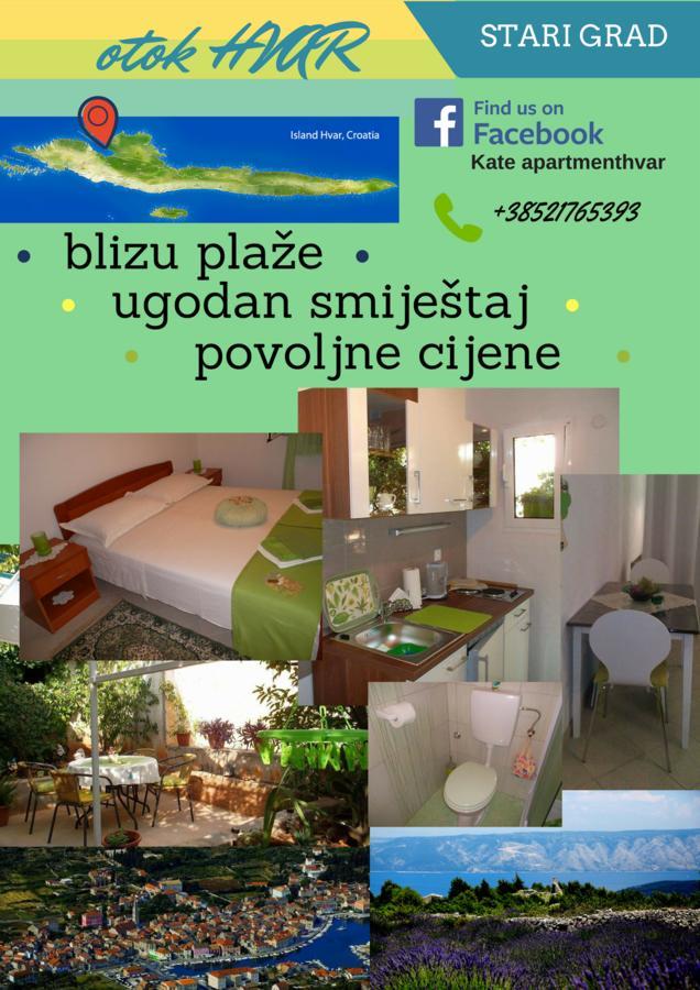 Apartmani Kate Stari Grad  Exterior photo